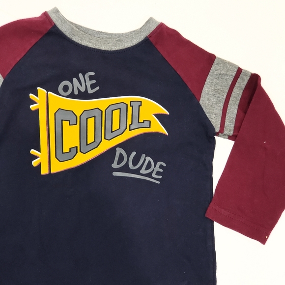 Garanimals Blue Long Sleeve Graphics Top Size 3T - Picture 1 of 4